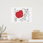 Poster Conte de fées Pomme (Cuisine)