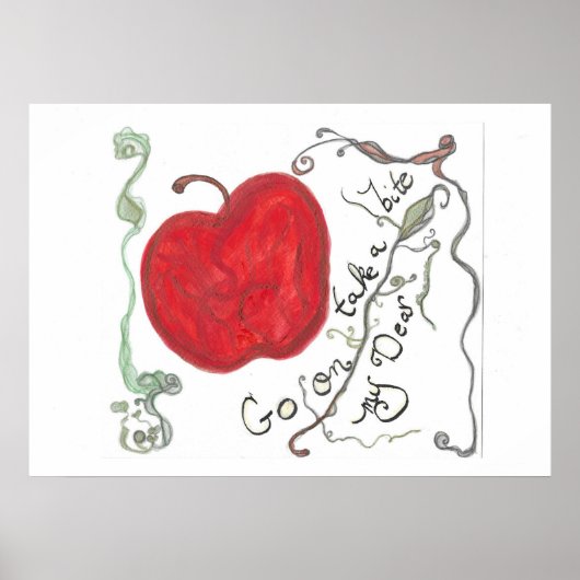 Poster Conte de fées Pomme (Devant)