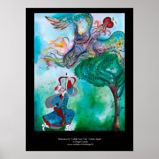 POSTER CONTE DE FÉES TURC / PHÉNIX ET ARCHER (Devant)