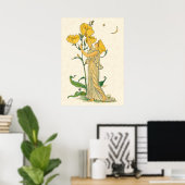 Poster Conte de fées vintage, Onagre, Walter Crane (Bureau à domicile)