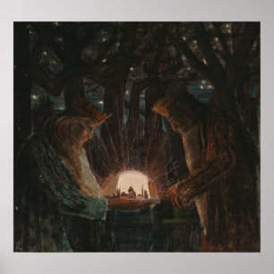 Poster Conte de Mikalojus Konstantinas Ciurlionis Fairty