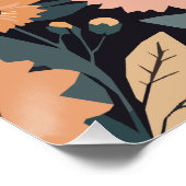 Poster Contemplation du jardin (Coin)