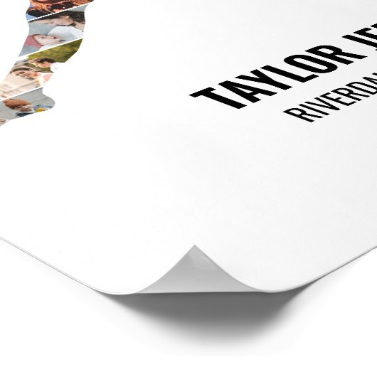 Poster Contemporary Dance Personalized Photo Collage (Coin)