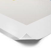 Poster Contemporary Floral Wall Decor Art # 1 (Coin)