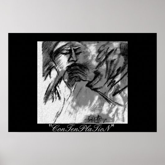 Poster Contenplation (Devant)