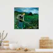 POSTER CONTENU FILLE DE CAMPAGNE (Cuisine)