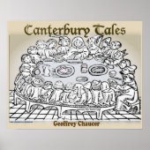 Poster Contes de Canterbury (Devant)