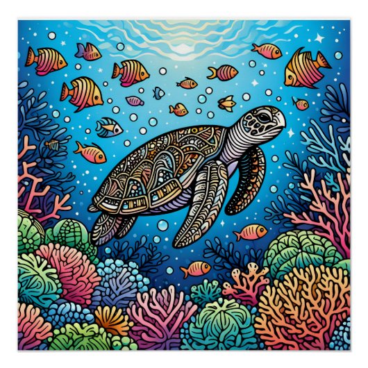 Poster Contes de tortues (Devant)