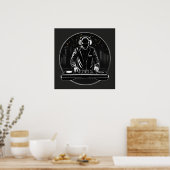 Poster Contes Tourne-disques (Cuisine)