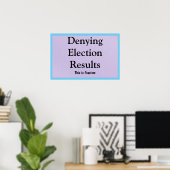 Poster Contester les résultats des élections (Bureau à domicile)