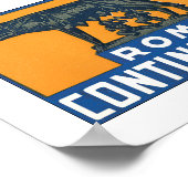 Poster Continentale rom (Coin)