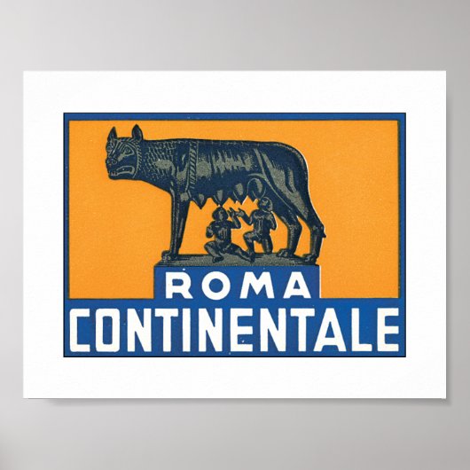 Poster Continentale rom (Devant)