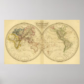 Poster Continents (Devant)