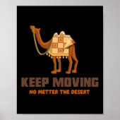 Poster Continuer à bouger (Devant)