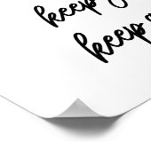 Poster Continuer à grandir (Coin)