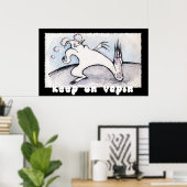 Poster continuer sur la vapeur' (Bureau à domicile)