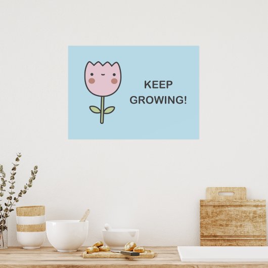 Poster Continuez À Grandir ! (Cuisine)