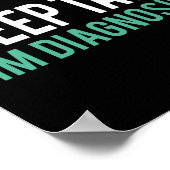 Poster Continuez à parler, je vous diagnostique Humour de (Coin)