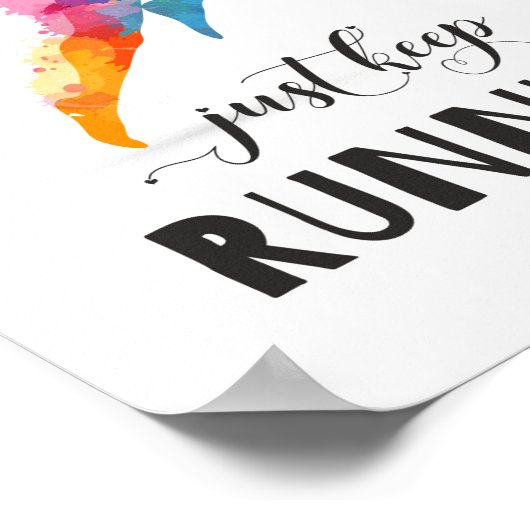 Poster Continuez à utiliser un devis motivationnel pour l (Coin)