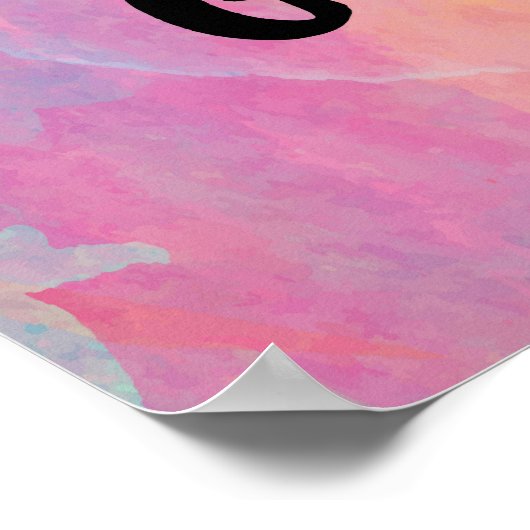 Poster Continuez. Dieu a ceci ! Imprimé (Coin)