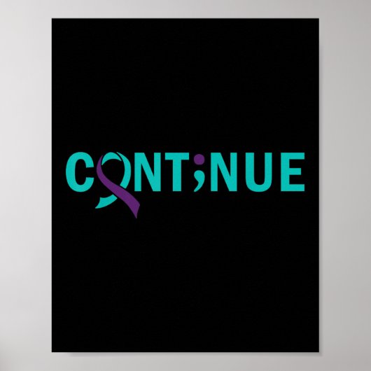 Poster Continuez la sensibilisation à la prévention du su (Devant)