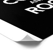 POSTER CONTINUEZ LE COOL ET CONTINUEZ À ROCK (Coin)