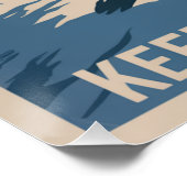 Poster Continuez, silencieusement (Coin)