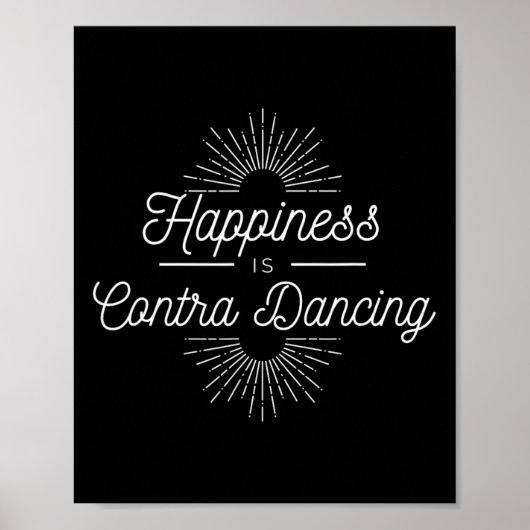 Poster Contra Dancing (Devant)