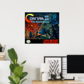 Poster Contra III - Guerres Aliens (Bureau à domicile)