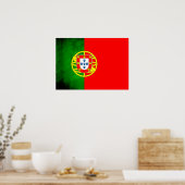Poster Contraste coloré PortugaisDrapeau (Cuisine)