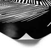 Poster Contraste en noir et blanc (Coin)
