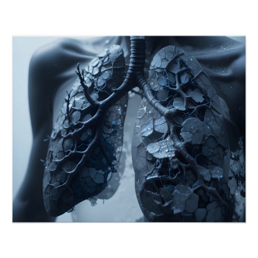 Poster Contraste pulmonaire communautaire (Devant)