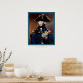 Poster Contre-amiral ~ Sir Horatio Nelson (Cuisine)