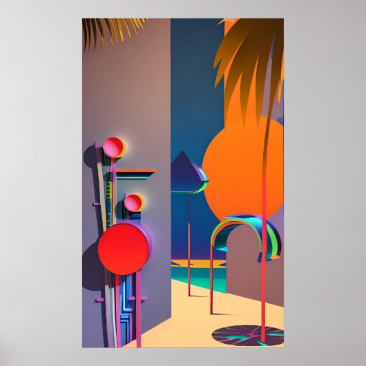 Poster Contre le mur (Devant)