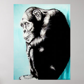 Poster Contre le mur