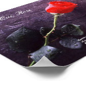 Poster Contre Qui, Rose (Coin)