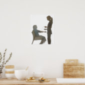 Poster Contrôle de santé supérieur / Lecture de la pressi (Cuisine)