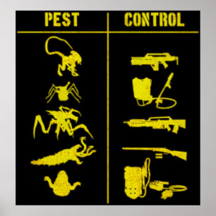 Poster Contrôle des parasites