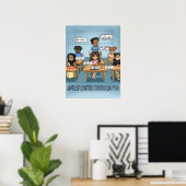 Poster Contrôle d'impulsion (Bureau à domicile)