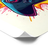 Poster Contrôleur de jeu Epic Win (Coin)