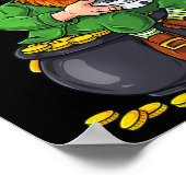 Poster Contrôleur de jeu vidéo Jour de la Saint Patrick L (Coin)