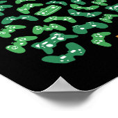 Poster Contrôleur sapin de Noël Pyjama Cool Jeu de Noël (Coin)