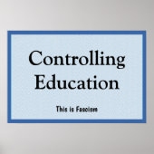 Poster Controlling Education (Devant)