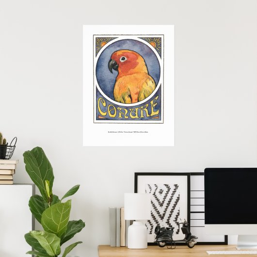 Poster Conure Nouveau (Bureau à domicile)
