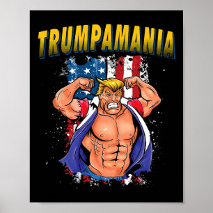 Poster Convention Républicain Trump Lutte Mème Trumpam