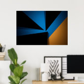 Poster Convergence chromatique (Bureau à domicile)