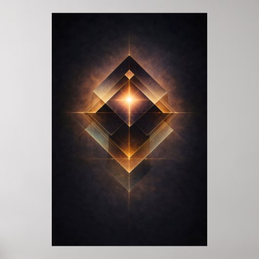 Poster Convergence Lumineuse (Devant)