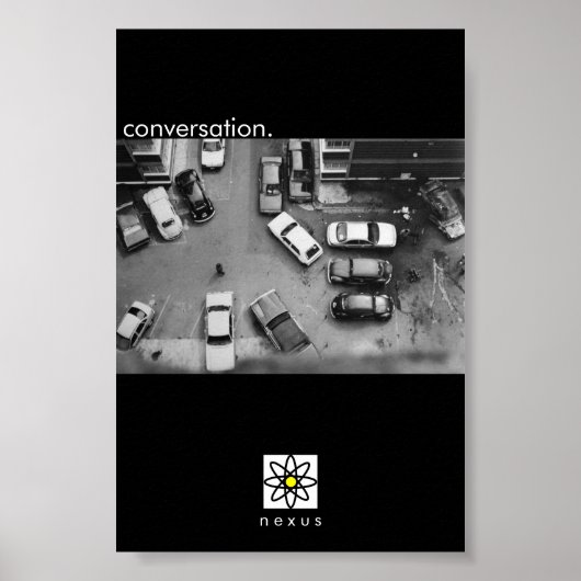 Poster Conversation. (Devant)