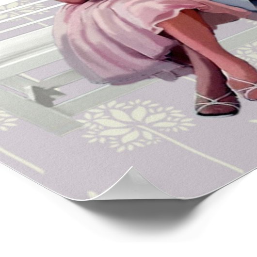 Poster Conversation de lapin (Coin)