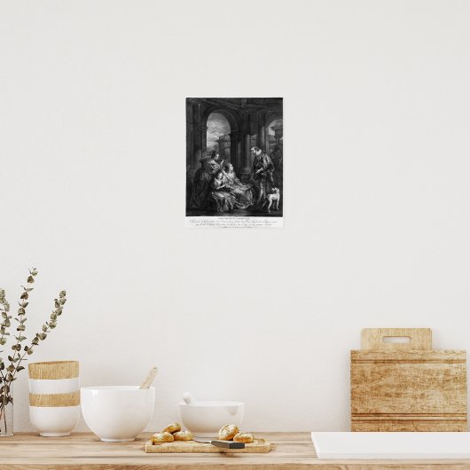 Poster conversation espagnole (Cuisine)